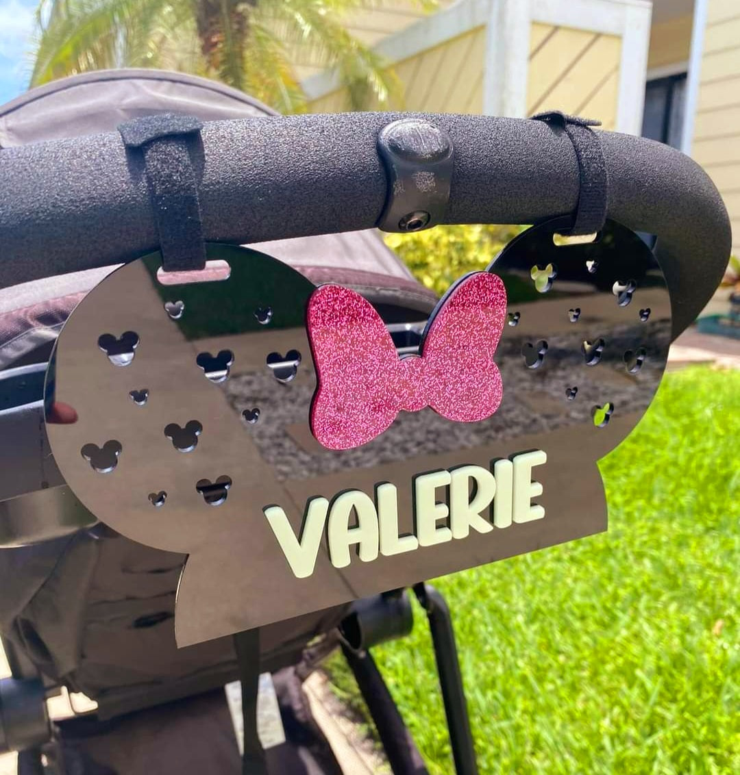 Personalized Acrylic Stroller Sign